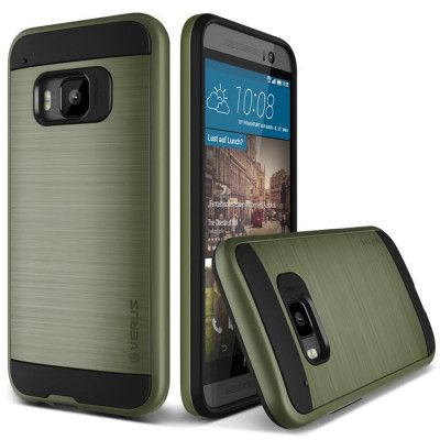 Verus Verge [Air Space Cushion] Skal till HTC One M9 - Military
