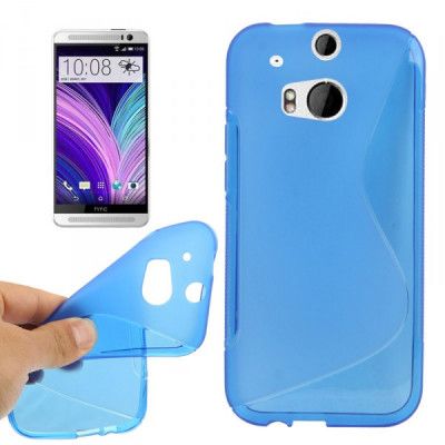 FlexiCase Skal till HTC One Mini 2 (Blå)
