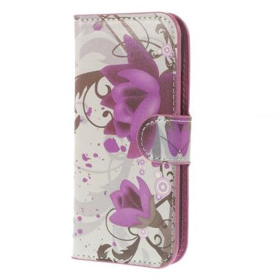 Plånboksfodral till HTC One Mini 2 (Red Flower)