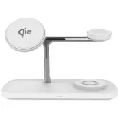 3-in-1 Trådlös Laddare Magsafe för Apple&Samsung Qi2 15W