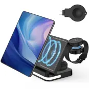 3in1 Trådlös Laddare Huawei Watch, Smartphones, Buds B26