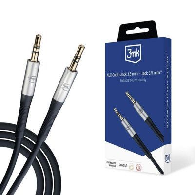 3MK AUX Jack 3.5 mm - Jack 3.5 mm Kabel 1m
