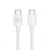 3mK Hyper USB-C till Lightning kabel 20W 1.2m - Vit