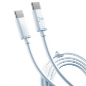 3mK Hyper USB-C till USB-C kabel 100W 2m - Vit