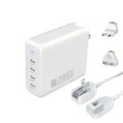 4smarts Snabbladdare 200W 4xUSB-C GaN FlexPro - Vit