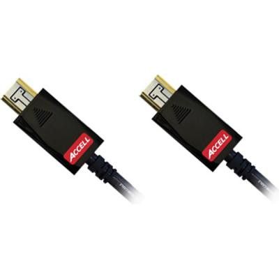 Accell AVGrip Pro HDMI-kabel med låskontakt, 1m, svart