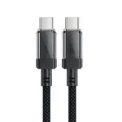 Acefast C12 USB-C/USB-C PD 60W 1.2m Kabel 480Mb med Nylon Braid