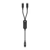 Acefast C5-11 2in1 USB-C/USB-C PD 100W Kabel 480Mb/s