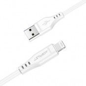 Acefast MFI USB Till Lightning Kabel 1.2m - Vit