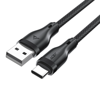Acefast USB-C till USB-A kabel 3A 1.2m C8-04 - Svart
