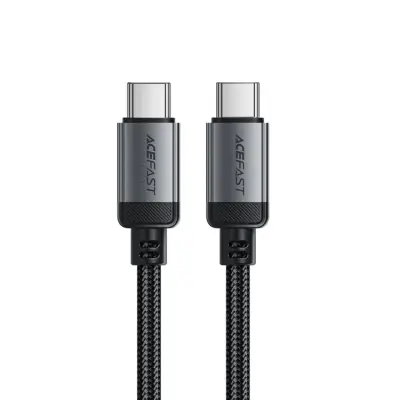Acefast USB-C - USB-C 3A Kabel 1.2m 480Mb/s - Svart