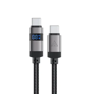 Acefast USB-C - USB-C 66W Kabel 1.2m 480Mb/s Svart