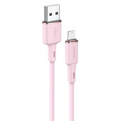 Acefast USB Till Lightning  Kabel 1.2m - Rosa