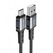 Acefast USB Till USB Typ-C Kabel 1.2m - Grå