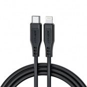 Acefast USB Typ-C Till Lightning Kabel 30W 1.2m - Svart