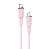 Acefast USB-C Till Lightning Kabel 30W 1.2m - Rosa
