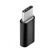 Adapter charger Micro USB / MicroUSB-C Svart