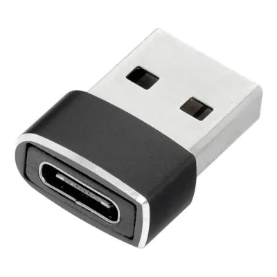 Adapter USB-C (hona) Till USB-A (hane) - Svart