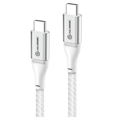 ALOGIC Ultra USB-C till USB-C Kabel 1.5m 5A / 480Mbps - Silver