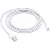 Apple Lightning USB-Kabel 2M MD819ZM/A Original - Vit