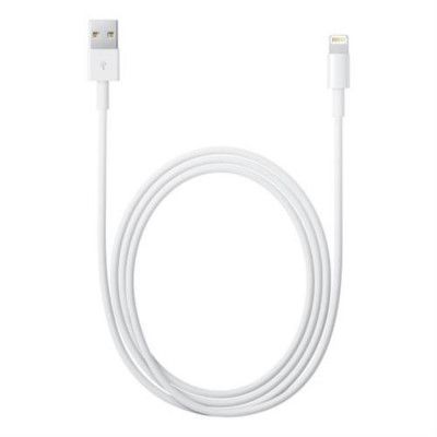 Apple USB-A Till Lightning Kabel 2 m - Vit