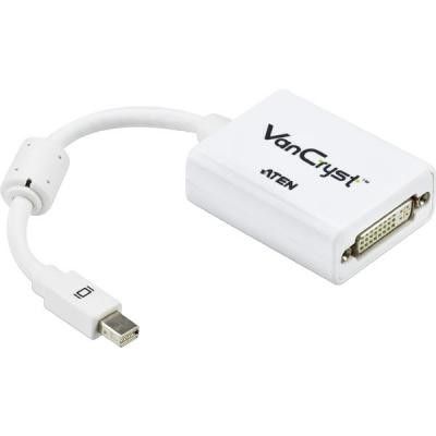 Aten mini DisplayPort till DVI-D Single Link adapter, 20-pin ha - 24+5-pin ho, 0