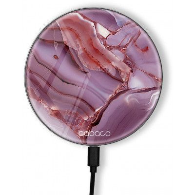 Babaco Trådlös Laddare 10W - Lila/rosa