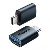 Baseus Adapter USB-C Till USB-A Ingenuity Series - Blå