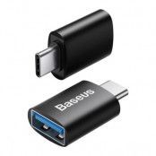 Baseus Adapter USB-C Till USB-A Ingenuity Series - Svart