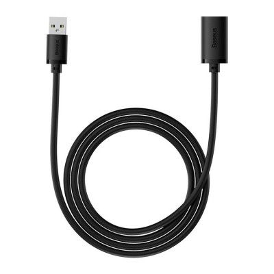 Baseus AirJoy Förlängning USB 3.0 Kabel 1.5m - Svart