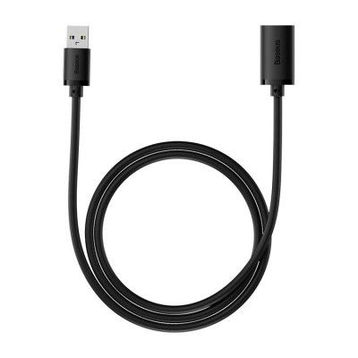 Baseus AirJoy Förlängning USB 3.0 Kabel 1m - Svart