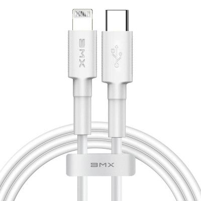Baseus BMX MFI Mini Kabel USB Type C PD 18W/lightning 1.2m Vit