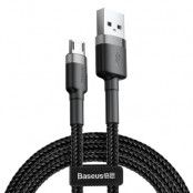 BASEUS Cafule Cable USB / micro USB QC3.0 2.4A 1M svart-grå