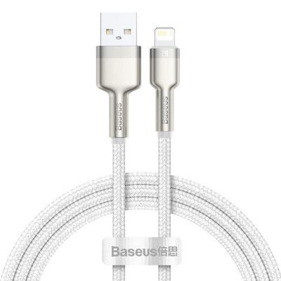 Baseus Cafule USB Till Lightning Kabel 1 m - Vit