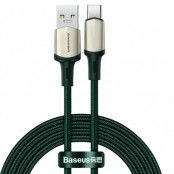 Baseus Cafule USB Type C kabel snabb laddning 3.0 5 A 2 m Grön