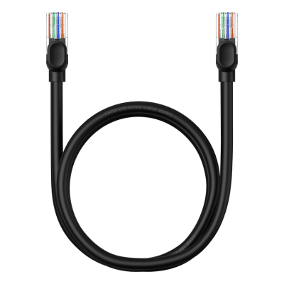 Baseus Cat 5 RJ-45 Ethernet-kabel 1000 Mb/s 1 m - Svart