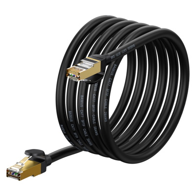 Baseus Cat7 Nätverk Kabel RJ45 10 Gbps 3m - Svart