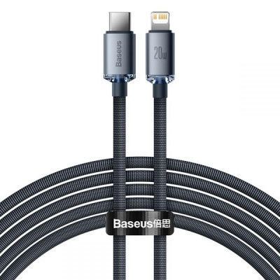 Baseus Crystal Shine USB-C till Lightning kabel PD 20W 2m
