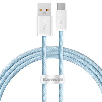 Baseus Dynamic USB Till USB Typ-C Kabel 100W 1m - Blå