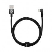 Baseus Elbow USB Till Lightning Kabel 1m - Svart