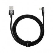 Baseus Elbow USB Till Lightning Kabel 2m - Svart