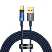 Baseus Explorer USB-A till USB-C 100W Kabel 2m -  Blå