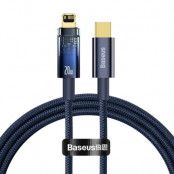 Baseus Explorer USB Typ-C Till Lightning Kabel 20W 1m - Blå
