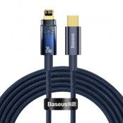 Baseus Explorer USB Typ-C Till Lightning Kabel 20W 2m - Blå