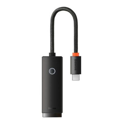 Baseus External USB Typ-C Nätverks Adapter - Svart