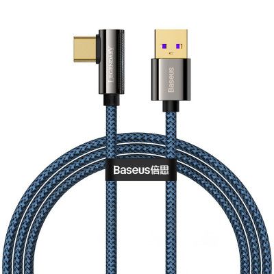 Baseus Fast Charging Kabel USB Type-C 66W 1m - Blå