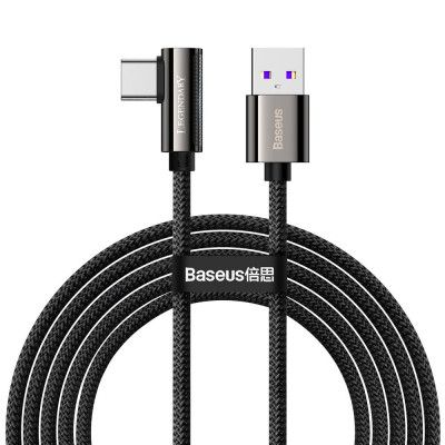 Baseus Fast Charging Kabel USB-C 66W 2m - Svart
