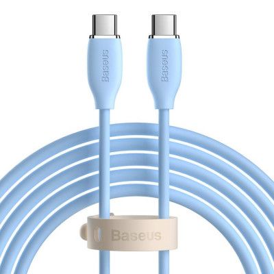 Baseus Fast Typ-C Till USB Typ-C Kabel 100W 2m - Blå