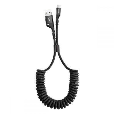 BASEUS Fish Aye USB-A till Lightning kabel 1m Svart