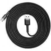 Baseus Flätad Micro USB Kabel 3M - Svart